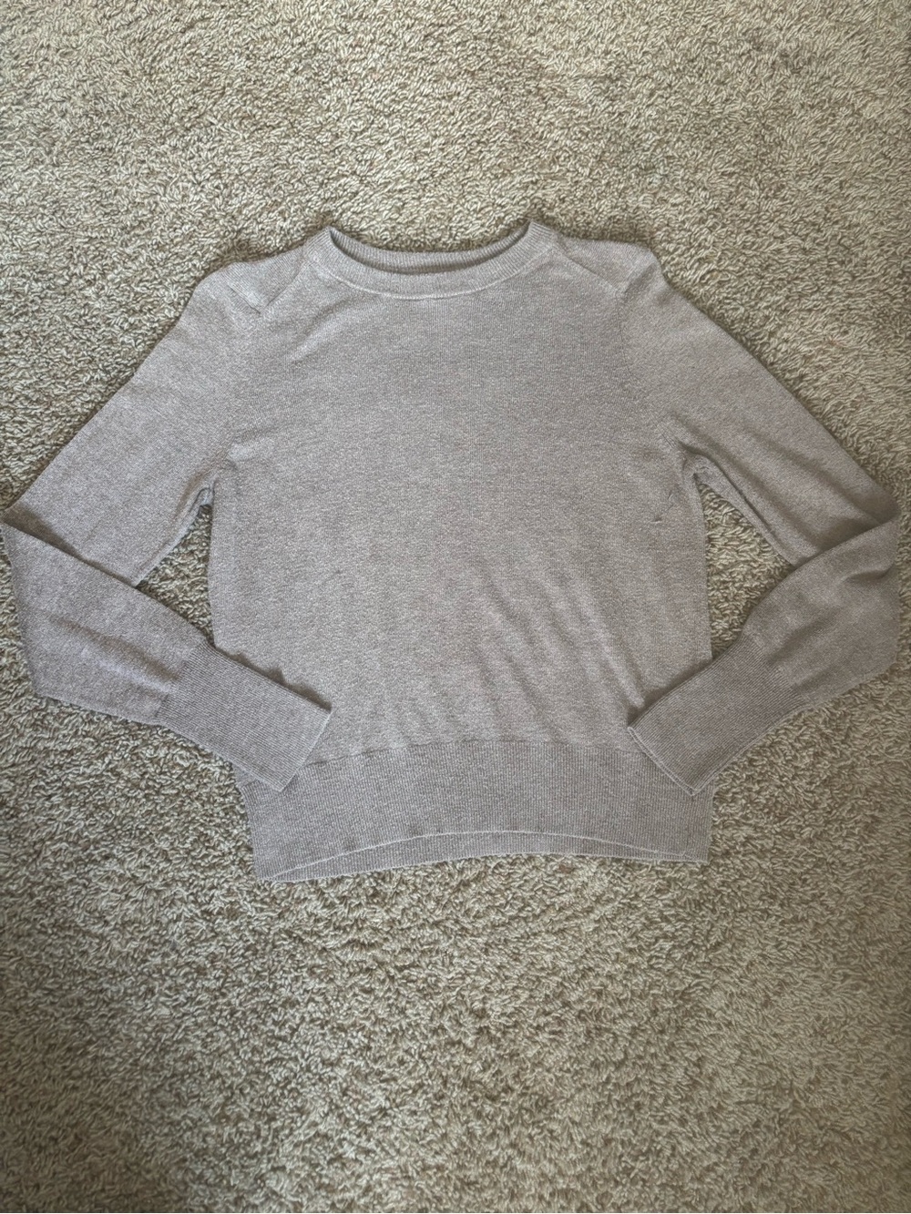 a new day Light Taupe V-Neck Sweater